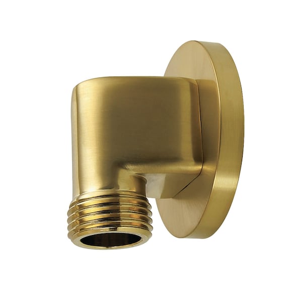 Kingston Brass Wall Mount Supply Elbow, Brushed Brass K173M7 - main