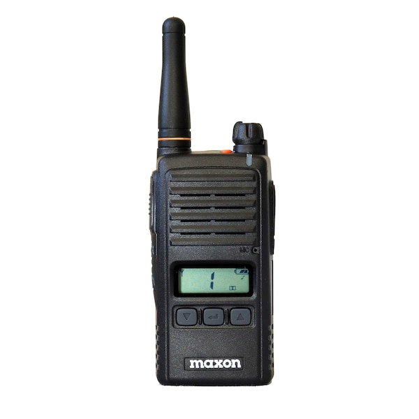 Maxon Portable Two Way Radio, 89 CH, Blk, 470 MHz TJ-3400U - main