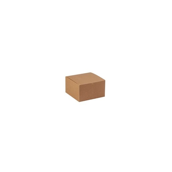 Bubblefast 50-10 x 10 x 6'' Kraft Gift Boxes, 50PK BFGB101K - main