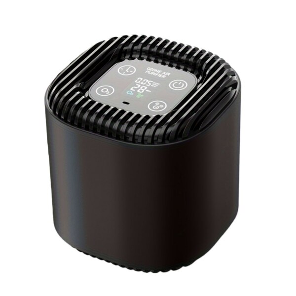 Edendirect 538 sq. ft. 5000mg/h Ion Generator Ozone Generator Odor Removal in Black with Fan and Timer ZR-C0CZ-CP00-DC5V - main