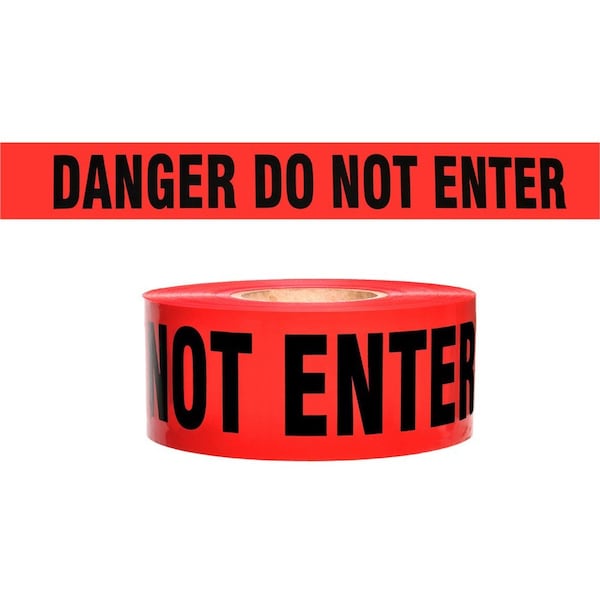 Nmc Danger Do Not Enter Repulpable Barricade PT25RT - main
