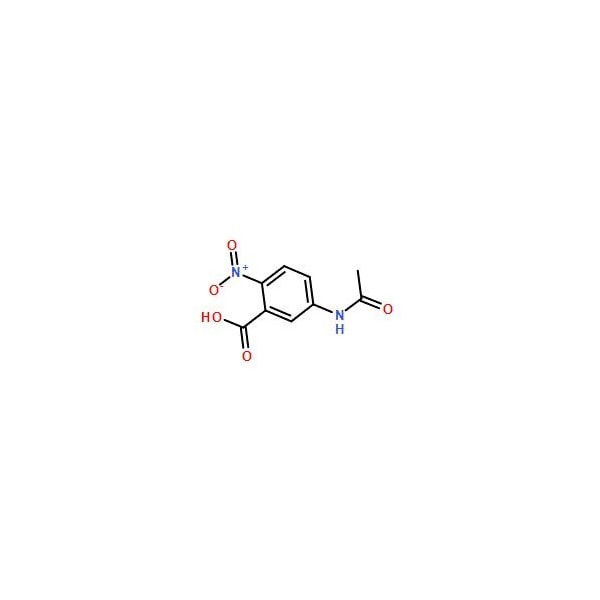Ak Scientific 5-Acetamido-2-nitrobenzoic acid (1g), CAS 4368-83-6 W6286-1g - main