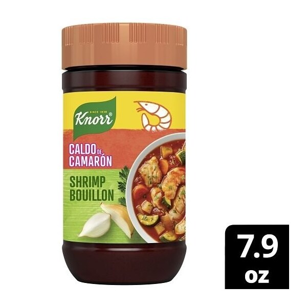 Knorr Professional Knorr Shrimp Granulated Bouillon Soup Base, 7.9 Ounce, 12PK 68421 - main