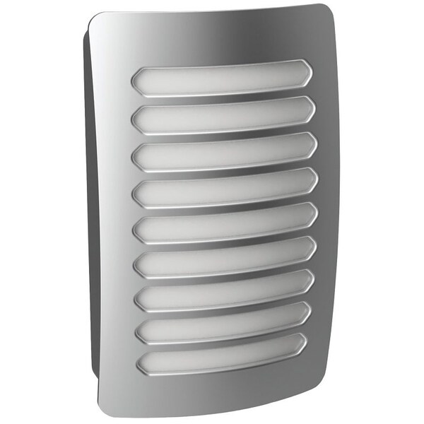 Amertac Louver Decoplug Night Light, 120 V, 0.9 W, LED Lamp, Warm White Light, 2 Lumens, 3000 K Color Temp NL-DPLV-N - main