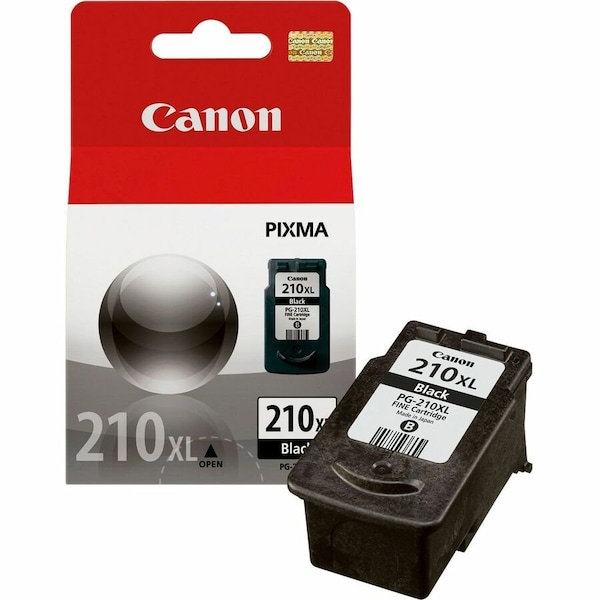 Canon Original Inkjet Ink Cartridge, Black, 401 Pages PG-210XL - main