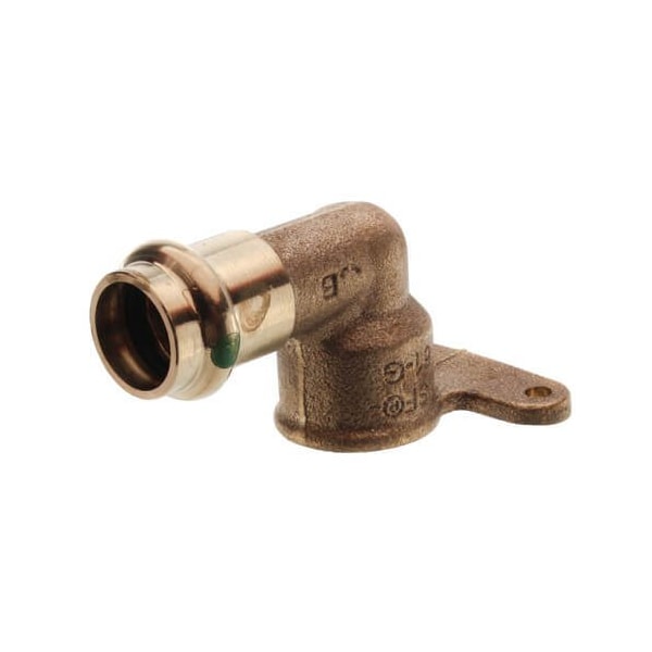 Viega ProPress 90 hi ear elbow P 0.5 FPT 0.5 bronze 79205 - main