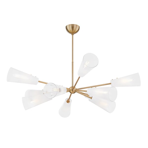 Troy Lighting Camarillo 10 Light Chandelier 60 In. Patina Brass F1660-PBR - main