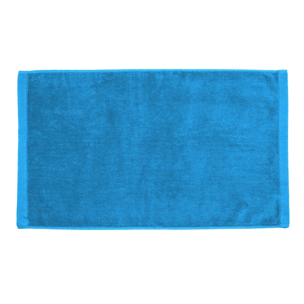 Towelsoft Premium Velour Hand Face Sports Towel 16 inch x26 inch Aqua HandTowel-GV1201-AQ - main