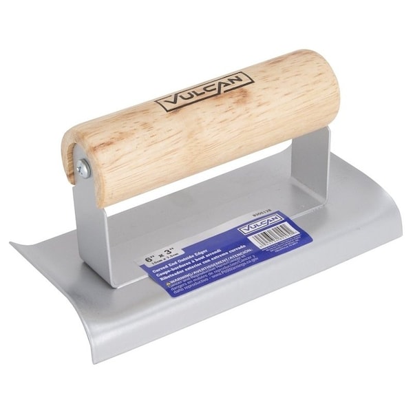 Vulcan Concrete Hand Groover, 6 in L Blade, 3 in W Blade, 1/2 in Lip, 1/4 in Lip Radius 16920-3L - main