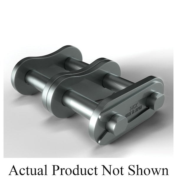 Hkk Chain Heavy Series Spring Clip Connecting Link, #60-2H chain, 3/4 P, 0.234 Dia Pin RH060SCL2 - main