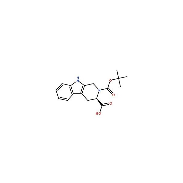 Ak Scientific Boc-D-1, 2, 3, 4-tetrahydro-norharman-3-carboxylic acid (1g), CAS 123910-26-9 2950AD-1g - main