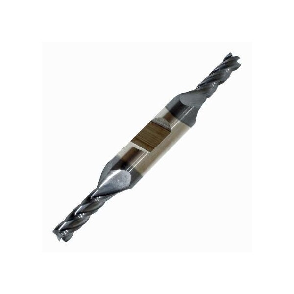Monster Tool 4 Flute Double End Square Stub Length End Mill, 5/16in diameter, AlTiN Finish 239-001063 - main