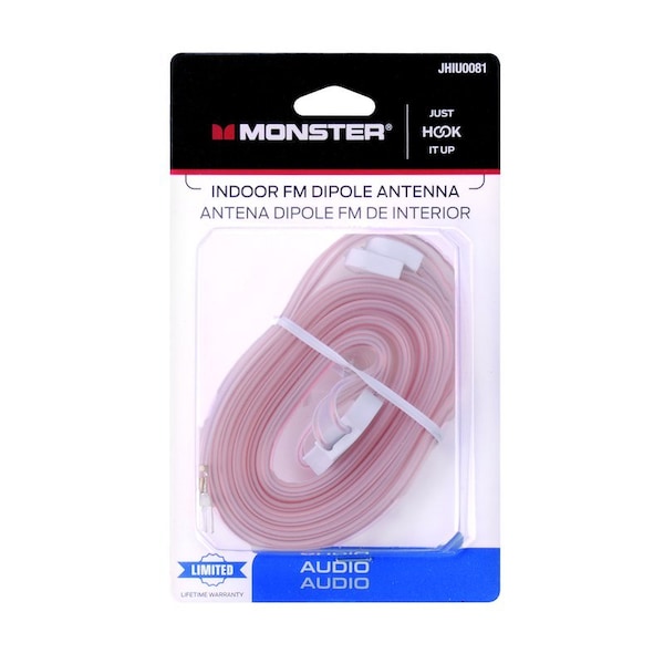 Monster Cable Just Hook It Up FM Dipole Antenna JHIU0081 - main