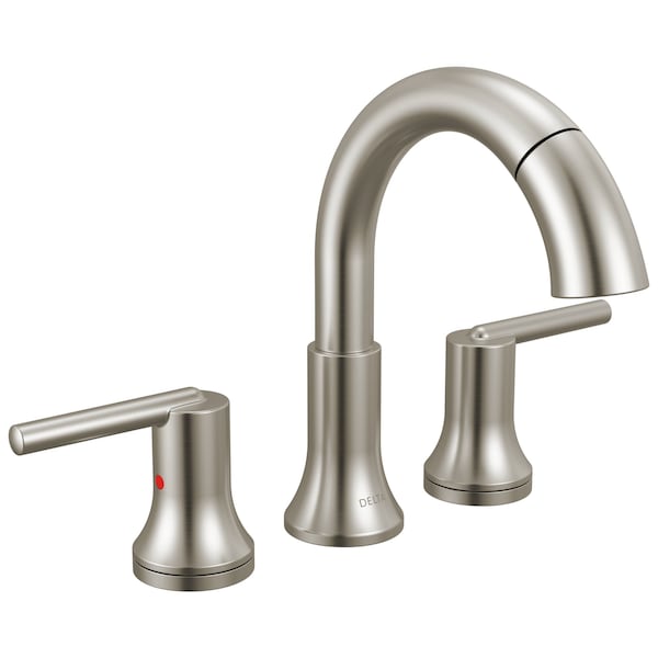 Delta Trinsic Two Handle Widespread Pull Down Bathroom Faucet In Stainless 3559-SSPD-DST - main
