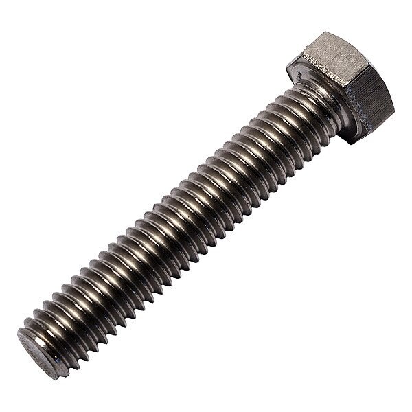 Allied Titanium Grade 2, 3/8"-16 Hex Head Cap Screw, Plain Grade 2 Titanium, 2 in L 0107192 - main
