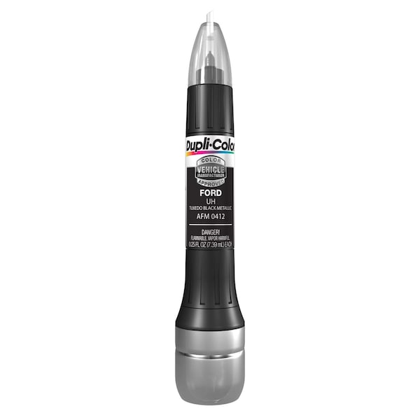 Vht Touch-Up Paint Scratch Fix All-in-1 Use For Automotive Body Paint Repair; Metallic Tuxedo Black AFM0412 - main