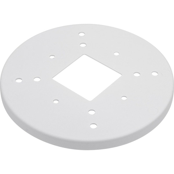 Vivotek AM-51D Mounting Plate for Electrical Box, Gang Box, Network Camera - White - TAA Compliant AM-51D - main