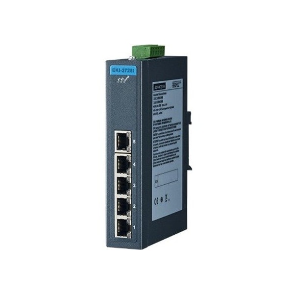 Advantech 5-port Ind. Unmanaged GbE Switch EKI-2725-CE - main