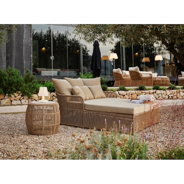 Skyline Design Calixto Daybed with Sunbrella Cushion 24210-NTH-CUSH - main