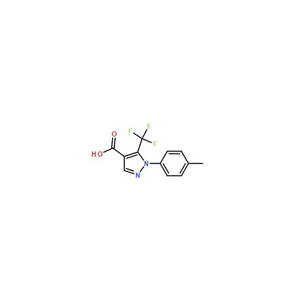 Ak Scientific 1-(4-Methylphenyl)-5-(trifluoromethyl)-1H-pyrazole-4-carboxylic acid (1g), CAS 98534-84-0 4624AF-1g - main