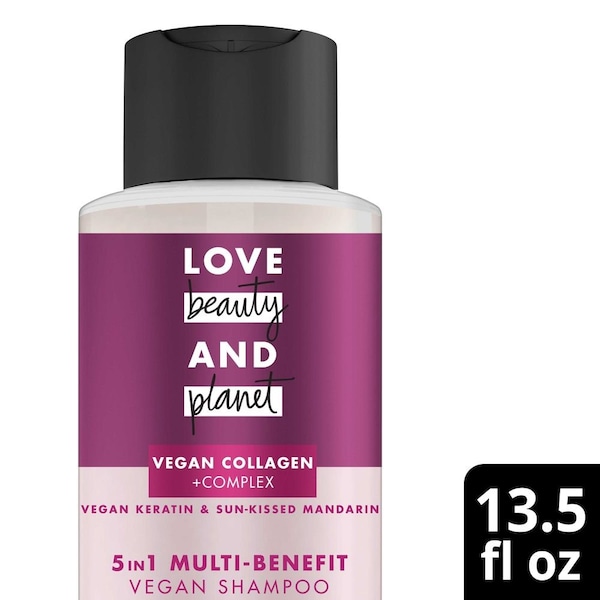 Love Beauty & Planet Vegan Biotin & Sun Kissed Mandarin Shampoo, 13.5 Ounce, 4PK 69774214 - main
