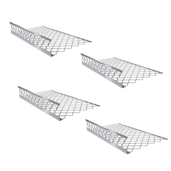Mytee Products 40in x 24in Drop Aluminum Mesh Brick Guard Corner Protector Corrosion Resistant, 4PK ACP-BG4024x4 - main