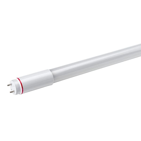 Keystone 7W LED T8 Tube, Shatter-Proof Coated Glass, 120-277V, Input, 2ft., 5000K, Direct Drive, 0-10V Dimmab KT-LED7T8-24GC-850-D-VDIM - main
