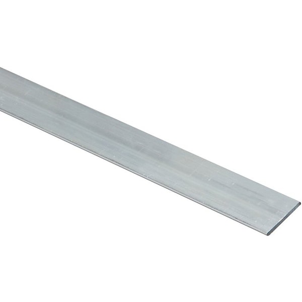 Stanley 4201BC Series Flat Bar, 34 in W, 72 in L, 116 in Thick, Aluminum, Mill N247-197 - main