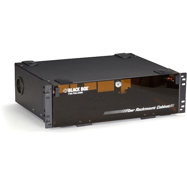 Black Box Fiber Rackmount Cabinet 12 Adapter Shelf JPM406A-R6 - main