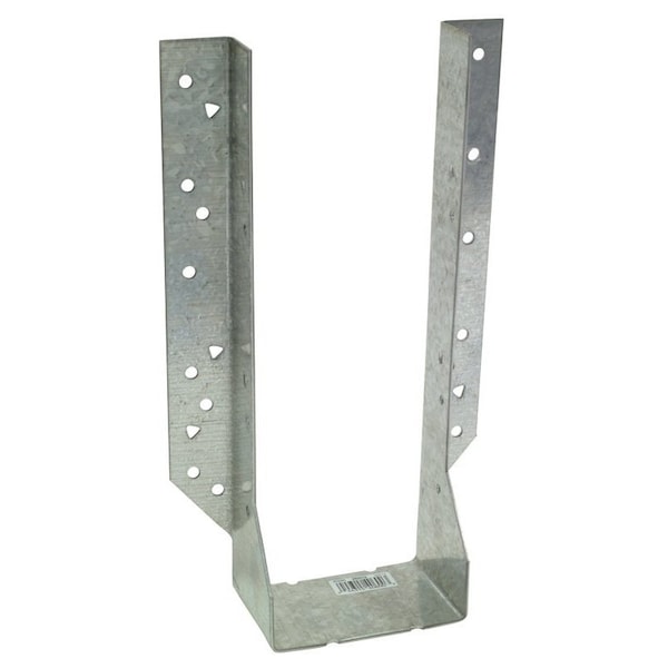 Simpson Strong-Tie HU Joist Hanger, 10-5/16 in H, 2-1/2 in D, 3-9/16 in W, 4 x 12 in, Steel, Galvanized HU412 - main