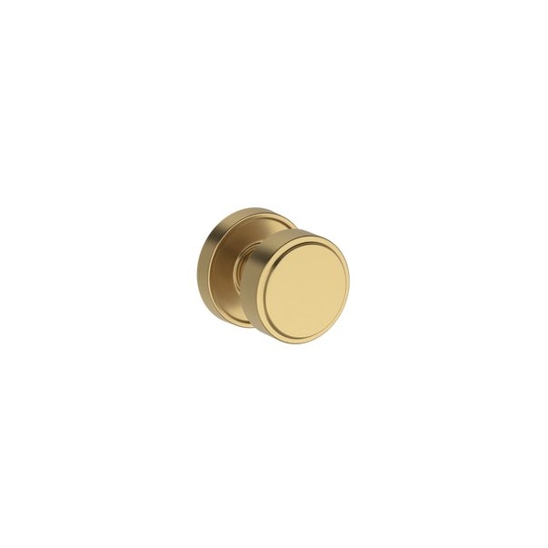 Baldwin Residential Door Knobs Passage Reversible Lifetime Satin Brass PSVASRRR044 - main