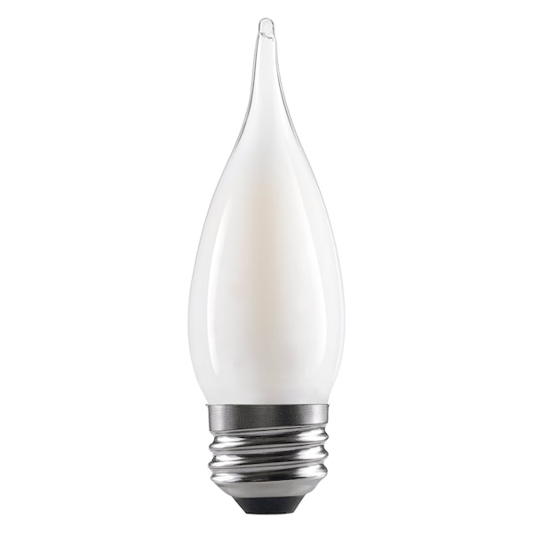 Ledvance/ Sylvania LED Natural TruWave B10, 5.5W, Dimmable, 90CRI, 500 Lumen, 2700K, 15000 Life, Medium, Frosted LED5.5B10BENTDIMF92713YTL - main