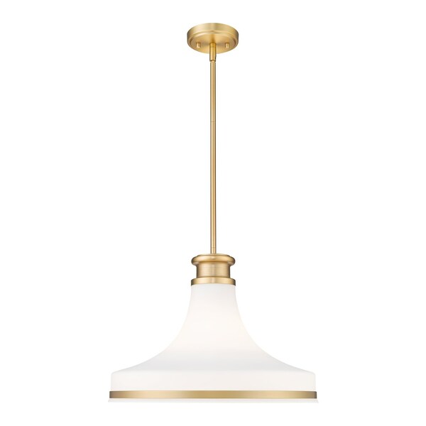 Z-Lite Reznor Modern Gold 1 Light Pendant 831P18-MGLD - main