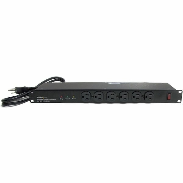 Startech.Com 16 OUTLET PDU POWER DISTRIBUTION UNIT RKPW161915 - main