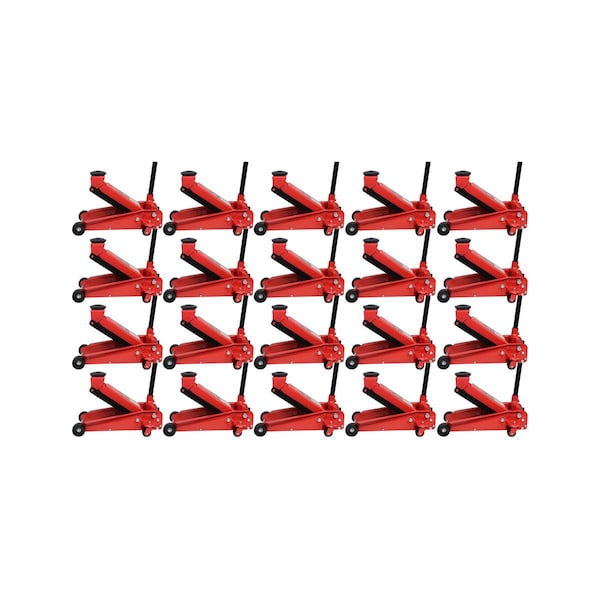 K-Tool International 3 Ton Compact Service Jack Pallet Of 20 KTI63131B-PL20 - main