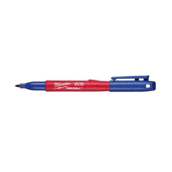 Milwaukee Tool Ink Industrial Marker, Blue, Bullet 48-22-3180 - main
