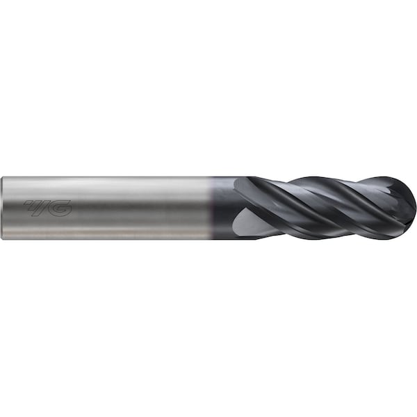Yg-1 Tool YGBASIX 4 Flutes Multiple Helix Ball E/MX-Coating G9J50020N - main