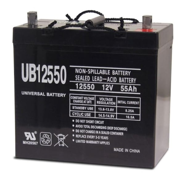 Premium Power Products SLA Battery UB12550 - main