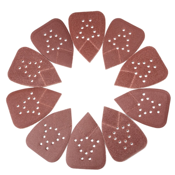 Neiko 50pc Hook & Loop Mouse Sandpaper 11272A - main