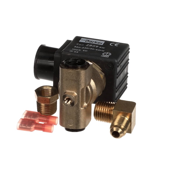 Synesso Valve Kit, Hot Water Tap, Skinner to Parker Valve, 9W, 220-230V, 50/60Hz, 6/10 Bar 1.2442 - main