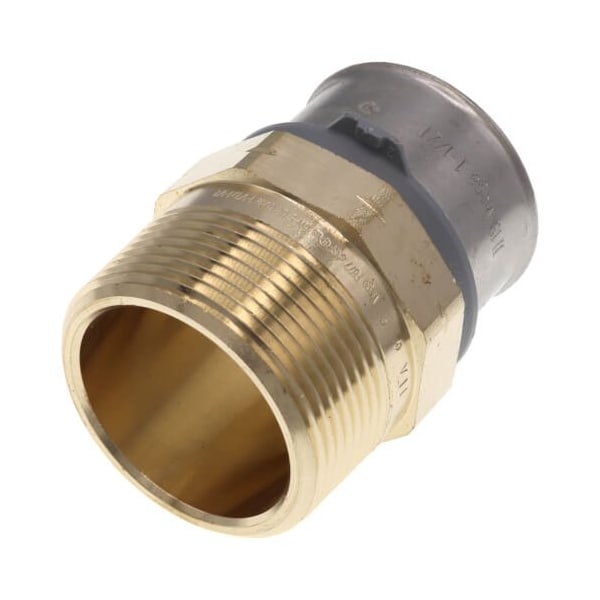 Viega PureFlow Press adapter P 1.5 MPT 1.5 bronze 90581 - main