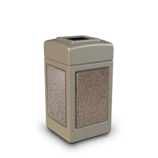 Commercial Zone Products 42 gallons Beige, Polyethylene, 18.5 in 720315 - main