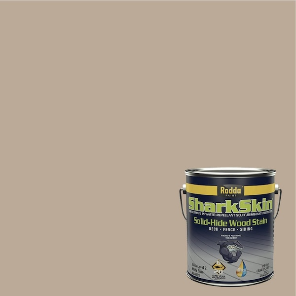 Rodda Paint SharkSkin Deck and Siding Solid Wood Stain, 1 Gallon, Quartzite 4240011-EX108/Quartzite - main