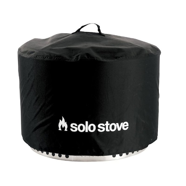 Solo Stove Yukon Shelter, 28 in L, 28 in W, Aluminum/Polyester, Black SSYUK-SHELTER-BLK - main