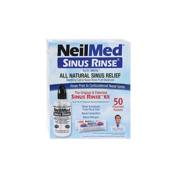 Neilmed Sinus Rinse Kit, 8oz Bottle, 51PK 05928000100 - main