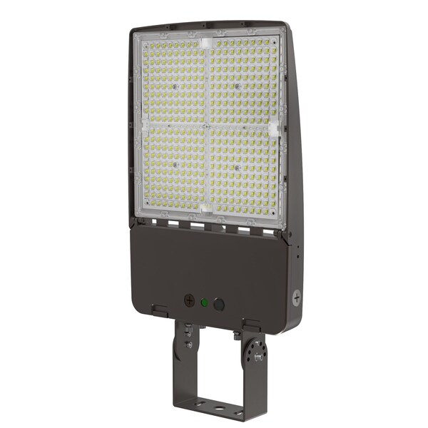 Commercial Led 300w Flood Light with Trunnion CLF14-300S-UNV-8SC1-T3-TR-BZ-BPC - main