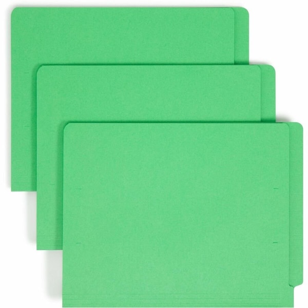 Smead File Folder, Green, Paper, PK50 SMD25140 - main