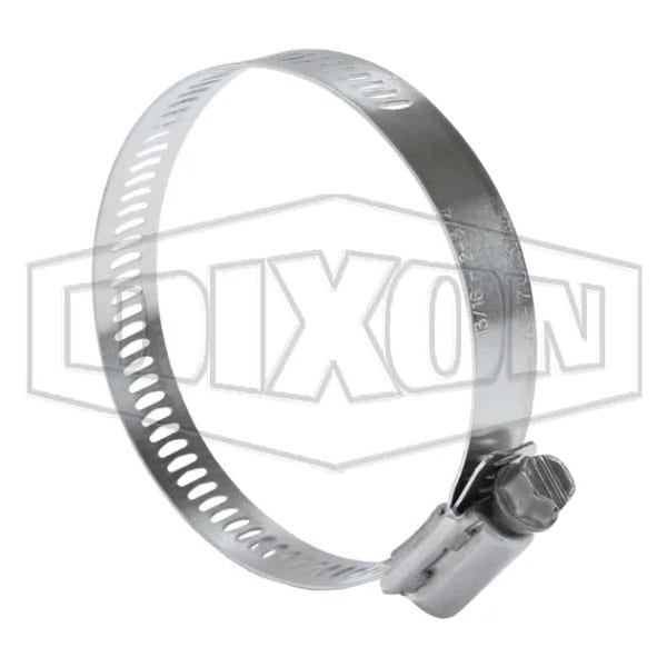 Dixon HS Series Worm Gear Clamp, 13-1/8 to 16 in Clamp, SS Band, Domestic HS248 - main