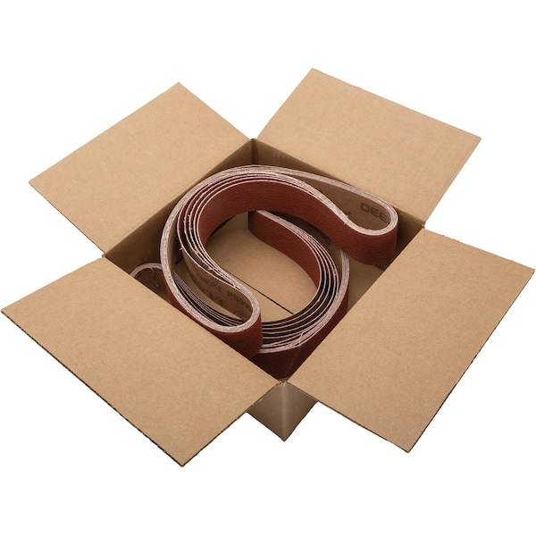 Grizzly 2" X 42" Ceramic Abrasive Belt 80 Grit, 10PK T34171 - main
