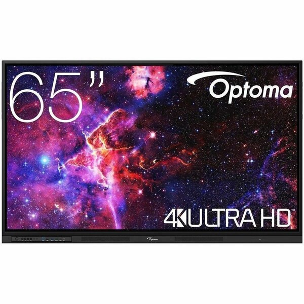 Optoma 65IN Interactive 4K UHD Flat Panel-EDLA Certified 3653RK - main